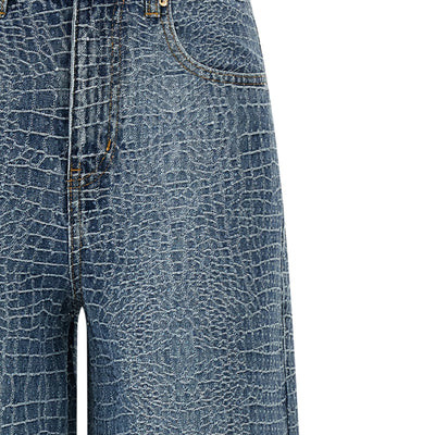 Self-Portrait Rhinestone Jeans