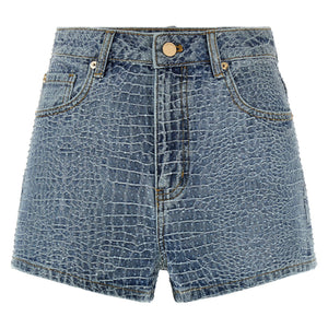 Self-Portrait Rhinestone Shorts