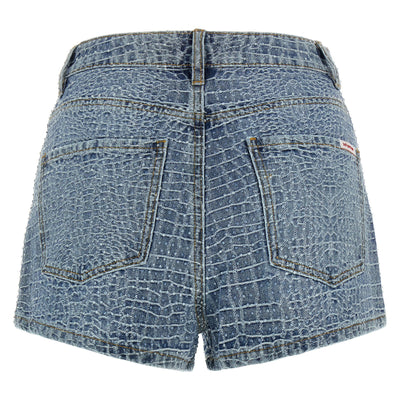 Self-Portrait Rhinestone Shorts