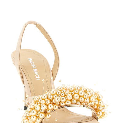Mach & Mach Floating Pearl Sandals