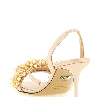 Mach & Mach Floating Pearl Sandals