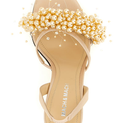 Mach & Mach Floating Pearl Sandals