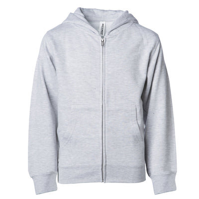 Youth Midweight Zip Hooded Sweatshirt