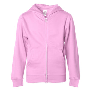 Youth Midweight Zip Hooded Sweatshirt