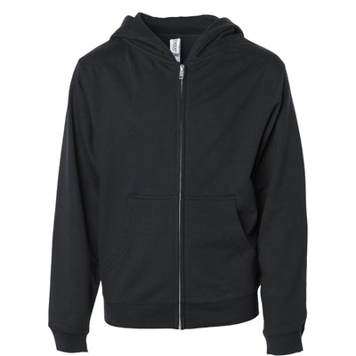Youth Midweight Zip Hooded Sweatshirt