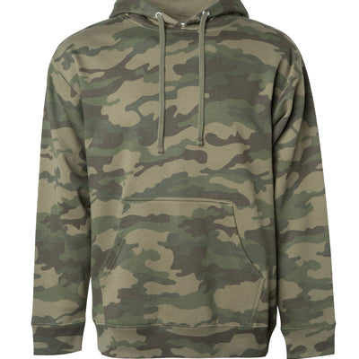 Midweight Hooded Pullover Sweatshirt