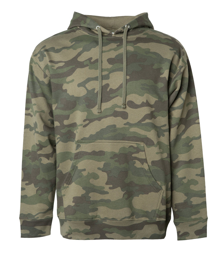 Midweight Hooded Pullover Sweatshirt