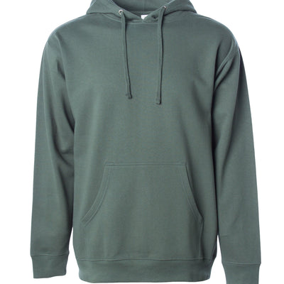 Midweight Hooded Pullover Sweatshirt