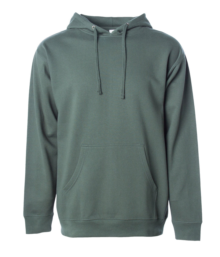 Midweight Hooded Pullover Sweatshirt