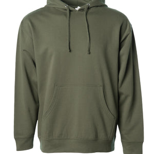 Midweight Hooded Pullover Sweatshirt