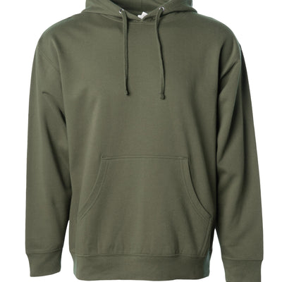 Midweight Hooded Pullover Sweatshirt
