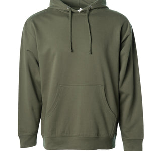 Midweight Hooded Pullover Sweatshirt