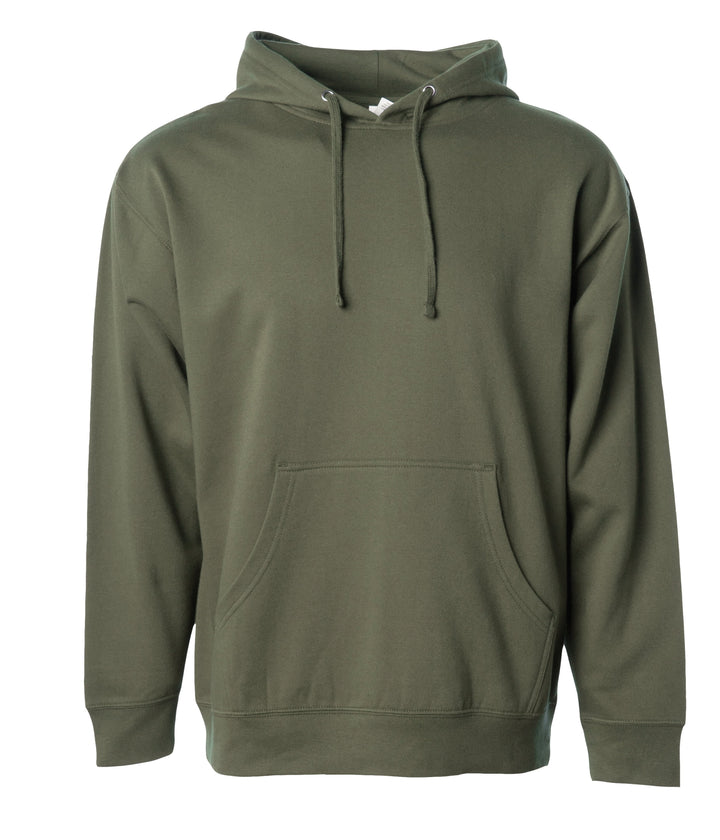 Midweight Hooded Pullover Sweatshirt