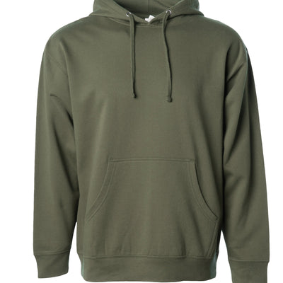 Midweight Hooded Pullover Sweatshirt