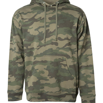 Midweight Hooded Pullover Sweatshirt