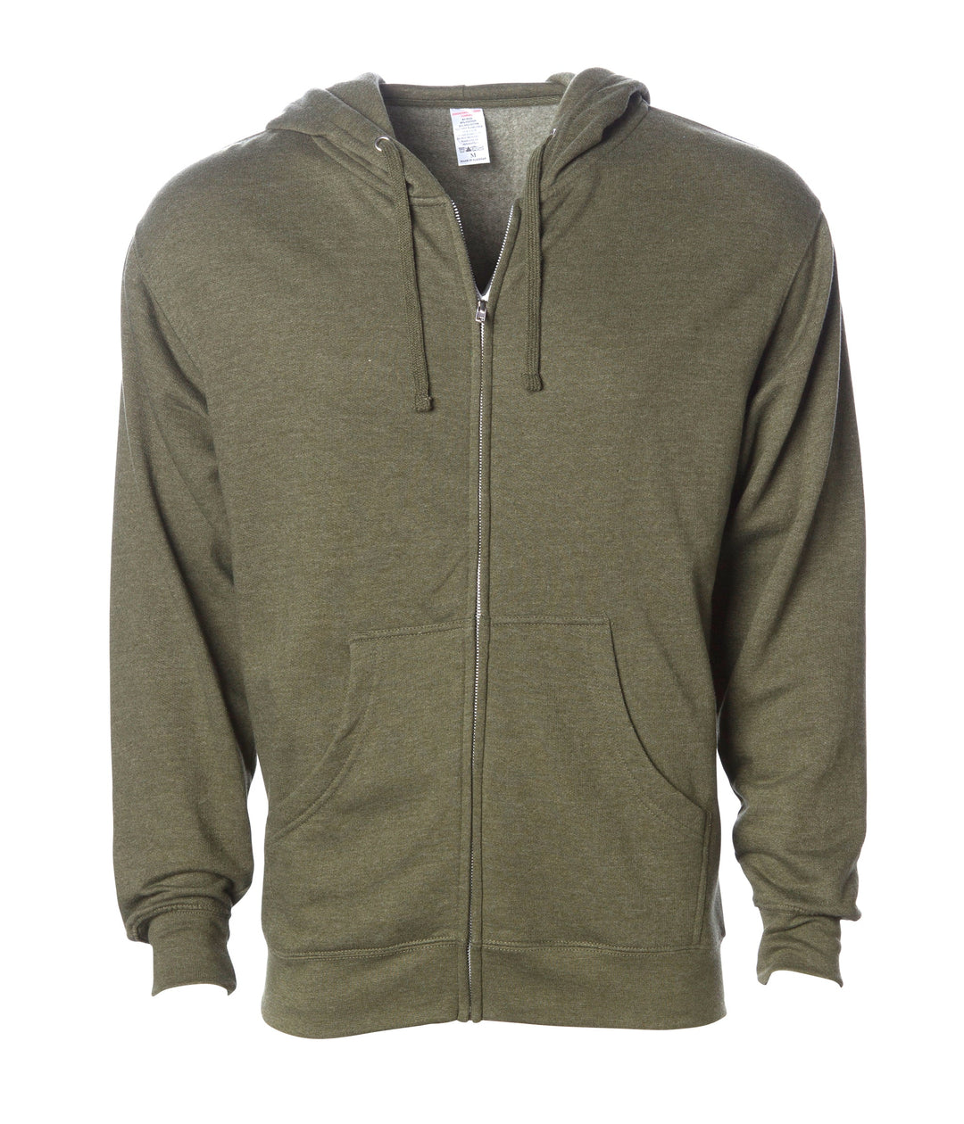 Midweight Zip Hooded Sweatshirt