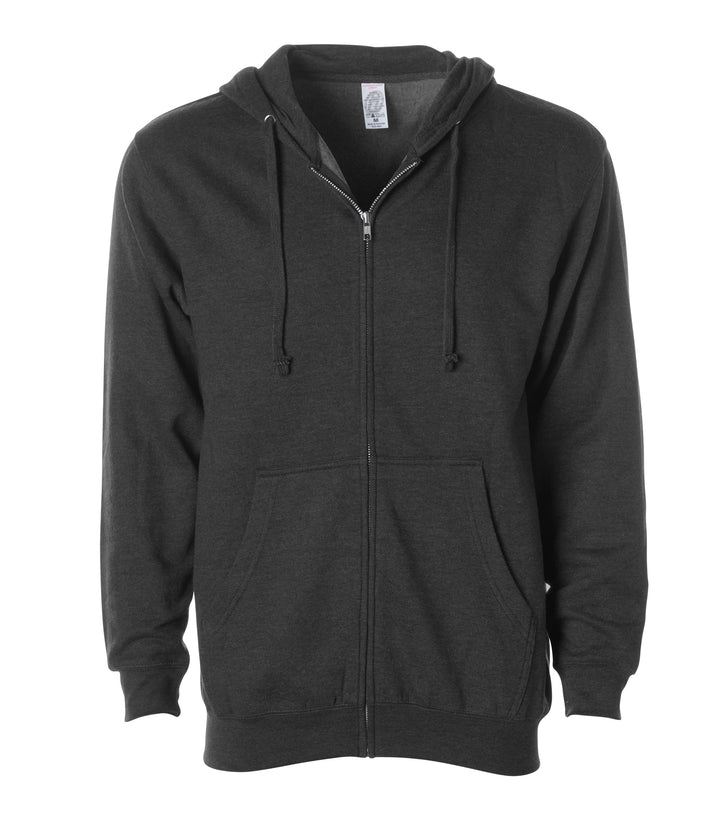 Midweight Zip Hooded Sweatshirt