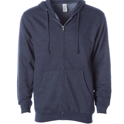 Midweight Zip Hooded Sweatshirt
