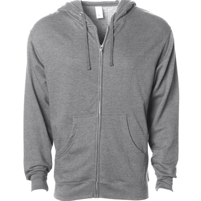 Midweight Zip Hooded Sweatshirt