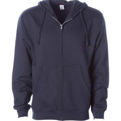 Midweight Zip Hooded Sweatshirt
