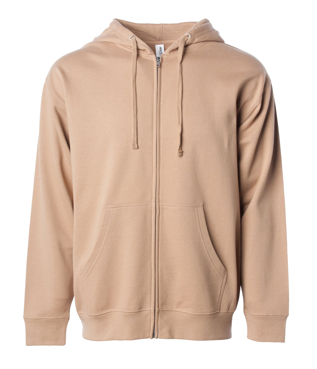 Midweight Zip Hooded Sweatshirt