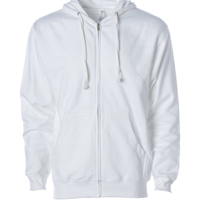 Midweight Zip Hooded Sweatshirt