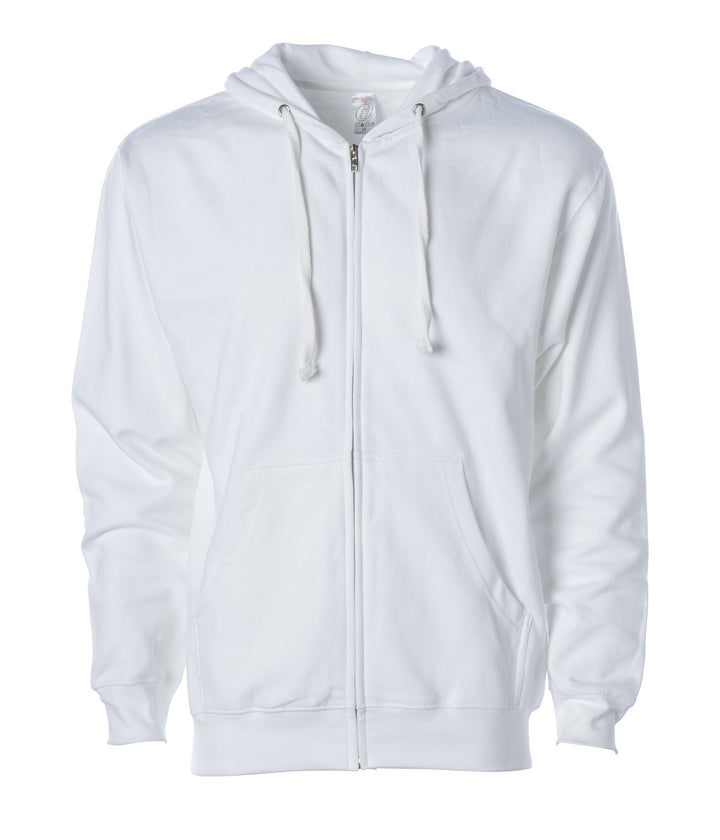 Midweight Zip Hooded Sweatshirt