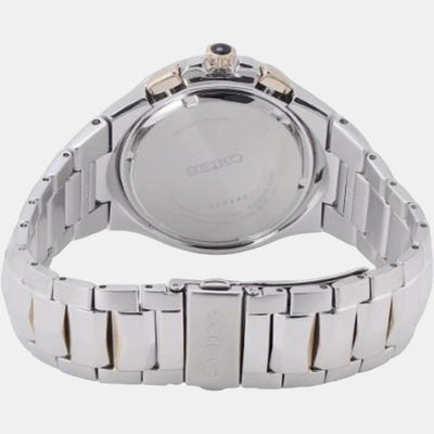Coutura Men Solar Green Dial Chronograph Stainless Steel Watch SSC764P1