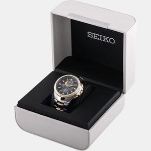 Coutura Men Solar Green Dial Chronograph Stainless Steel Watch SSC764P1