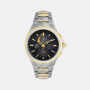 Coutura Men Quartz Black Dial Analog Stainless Steel Watch SSC798P1