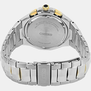 Coutura Men Quartz Black Dial Analog Stainless Steel Watch SSC798P1