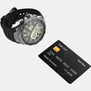Coutura Men Solar Black Dial Chronograph Silicone Watch SSC811P9