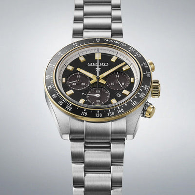 Seiko Prospex ‘Circuit Race’ Solar Chronograph Black Dial Men 41.4mm SSC941P1