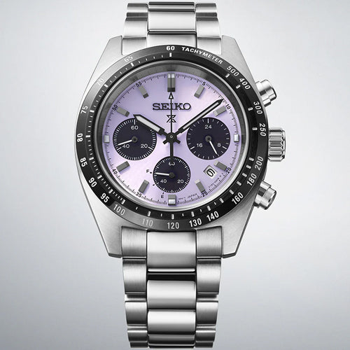 Seiko Prospex Prospex Speedtimer 2025 Tokyo World Athletics Championships Limited Edition Purple Dial Men 39mm SSC955P1