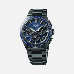 Astron Men Solar Blue Dial Chronograph Limited Edition Watch SSH121J1