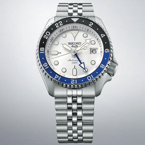 Seiko 5 Sports White Dial Men 42.5mm SSK033K1