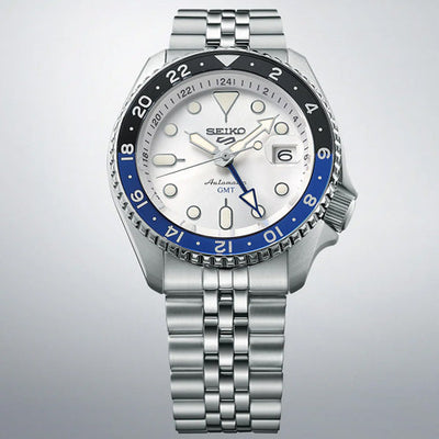 Seiko 5 Sports White Dial Men 42.5mm SSK033K1