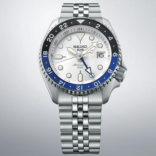 Seiko 5 Sports White Dial Men 42.5mm SSK033K1