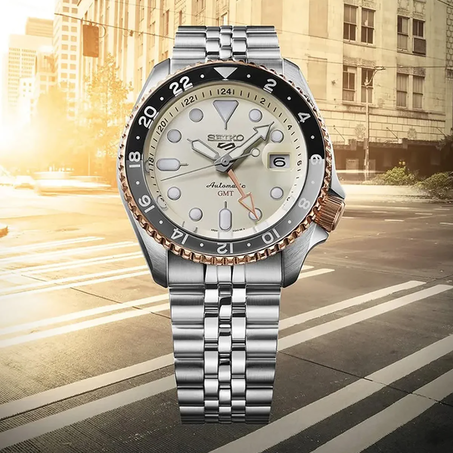 5 Sports GMT Asian Limited Edition Automatic Men Watch SSK046K1