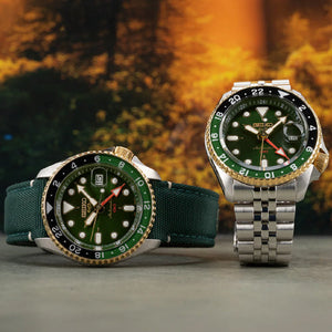 Seiko 5 Sports Forest Green Sunrise - India Limited Edition Green Dial Men 42.5mm SSK050K1