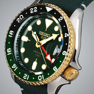 Seiko 5 Sports Forest Green Sunrise - India Limited Edition Green Dial Men 42.5mm SSK050K1