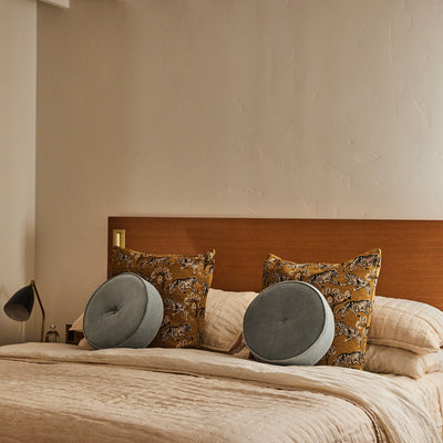 Velvet Disc Pillow by Sarah Sherman Samuel