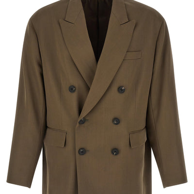 Ssstein Double-breasted Blazer