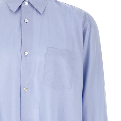 Ssstein Cotton And Silk Shirt