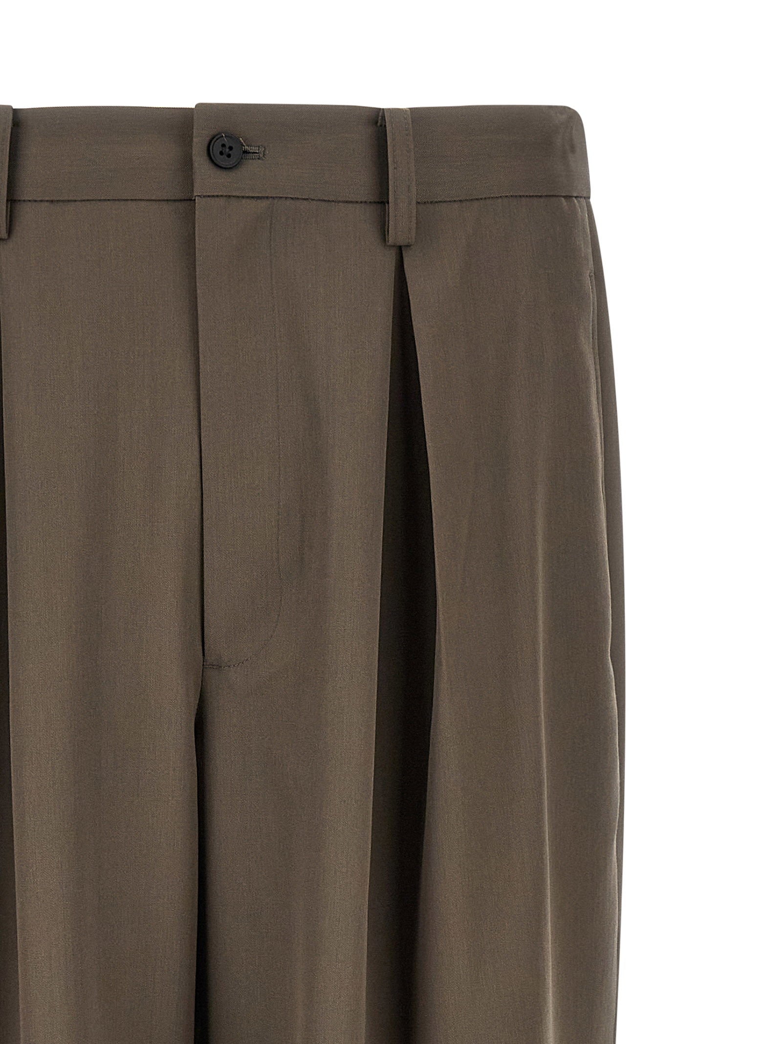 Ssstein Pants With Pleats