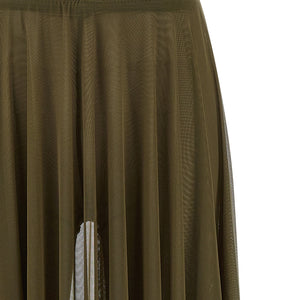 Norma Kamali Pleated Skirt