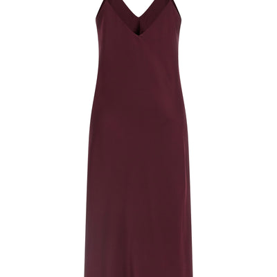 Norma Kamali Bias Slip Midi Dress