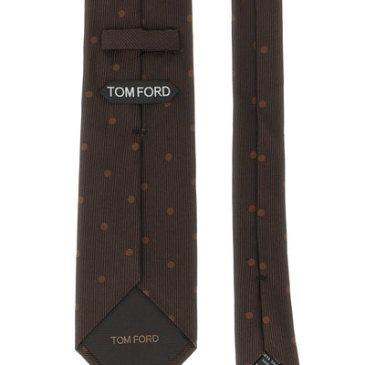 Tom Ford Polka Dot Silk Tie
