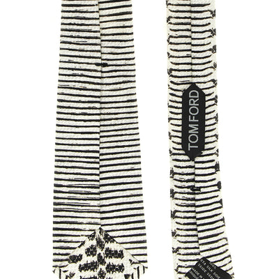 Tom Ford Snake Print Tie Tie