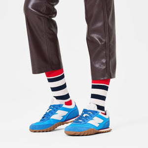 Happy Socks Unisex Stripe Crew Length Socks for Women and Men